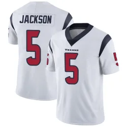 Houston Texans Men's Limited White Vapor Untouchable Jersey (5 Kearis Jackson)