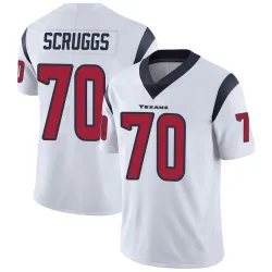 Houston Texans Men's Limited White Vapor Untouchable Jersey (70 Juice Scruggs)