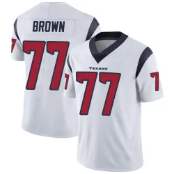 Houston Texans Men's Limited White Vapor Untouchable Jersey (77 Trent Brown)