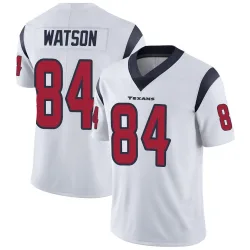 Houston Texans Men's Limited White Vapor Untouchable Jersey (84 Justin Watson)