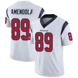 Houston Texans Men's Limited White Vapor Untouchable Jersey (89 Danny Amendola)