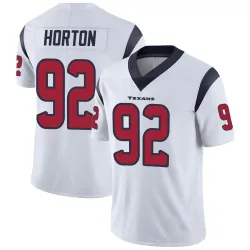 Houston Texans Men's Limited White Vapor Untouchable Jersey (92 Dylan Horton)