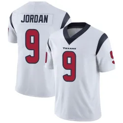 Houston Texans Men's Limited White Vapor Untouchable Jersey (9 Brevin Jordan)