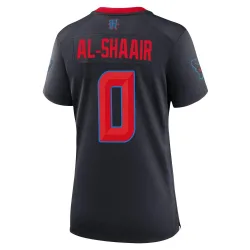 Houston Texans Women's Game Navy 2nd Alternate Jersey (0 Azeez Al-Shaair)