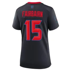 Houston Texans Women's Game Navy 2nd Alternate Jersey (15 Ka'imi Fairbairn)
