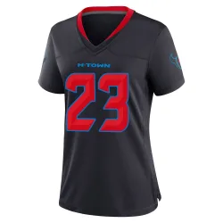 Houston Texans Women's Game Navy 2nd Alternate Jersey (23 C.J. Gardner-Johnson)