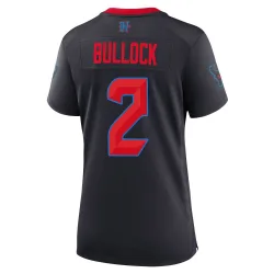 Houston Texans Women's Game Navy 2nd Alternate Jersey (2 Calen Bullock)