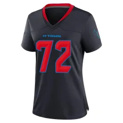 Houston Texans Women's Game Navy 2nd Alternate Jersey (72 Dylan Deatherage)