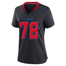 Houston Texans Women's Game Navy 2nd Alternate Jersey (78 Zach Thomas)