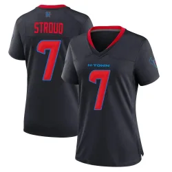 Houston Texans Women's Game Navy 2nd Alternate Jersey (7 C.J. Stroud)