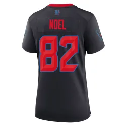 Houston Texans Women's Game Navy 2nd Alternate Jersey (82 Jaylin Noel)