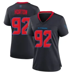 Houston Texans Women's Game Navy 2nd Alternate Jersey (92 Dylan Horton)