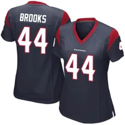 Houston Texans Women's Game Navy Blue Team Color Jersey (44 British Brooks)