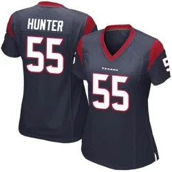 Houston Texans Women's Game Navy Blue Team Color Jersey (55 Danielle Hunter)