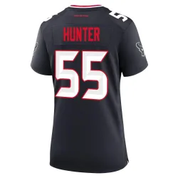 Houston Texans Women's Game Navy Team Jersey (55 Danielle Hunter)