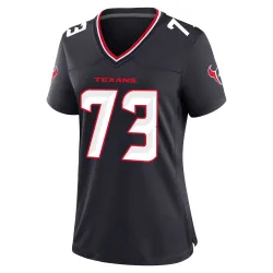 Houston Texans Women's Game Navy Team Jersey (73 LaDarius Henderson)