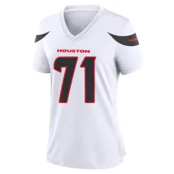 Houston Texans Women's Game White Jersey (71 Tytus Howard)