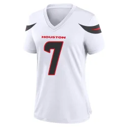 Houston Texans Women's Game White Jersey (7 C.J. Stroud)