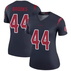 Houston Texans Women's Legend Navy Color Rush Jersey (44 British Brooks)