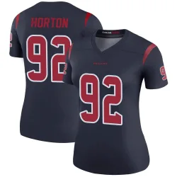 Houston Texans Women's Legend Navy Color Rush Jersey (92 Dylan Horton)