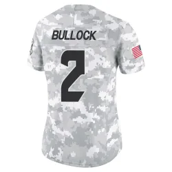 Houston Texans Women's Limited Arctic Camo 2024 Salute to Service Jersey (2 Calen Bullock)