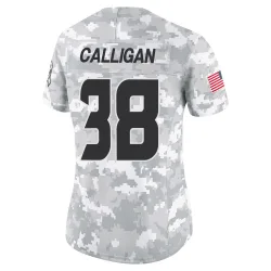 Houston Texans Women's Limited Arctic Camo 2024 Salute to Service Jersey (38 Keydrain Calligan)