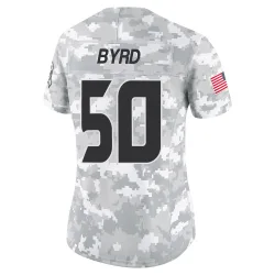 Houston Texans Women's Limited Arctic Camo 2024 Salute to Service Jersey (50 Solomon Byrd)