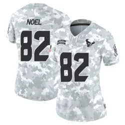 Houston Texans Women's Limited Arctic Camo 2024 Salute to Service Jersey (82 Jaylin Noel)