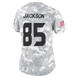 Houston Texans Women's Limited Arctic Camo 2024 Salute to Service Jersey (85 Daniel Jackson)