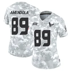 Houston Texans Women's Limited Arctic Camo 2024 Salute to Service Jersey (89 Danny Amendola)