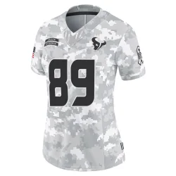 Houston Texans Women's Limited Arctic Camo 2024 Salute to Service Jersey (89 Danny Amendola)