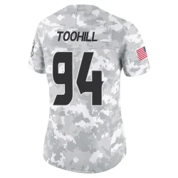 Houston Texans Women's Limited Arctic Camo 2024 Salute to Service Jersey (94 Casey Toohill)