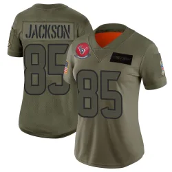 Houston Texans Women's Limited Camo 2019 Salute to Service Jersey (85 Daniel Jackson)