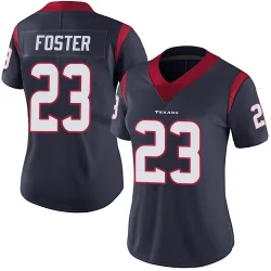 Houston Texans Women's Limited Navy Blue Team Color Vapor Untouchable Jersey (23 Arian Foster)