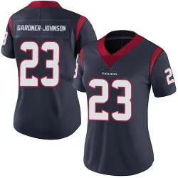 Houston Texans Women's Limited Navy Blue Team Color Vapor Untouchable Jersey (23 C.J. Gardner-Johnson)