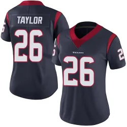 Houston Texans Women's Limited Navy Blue Team Color Vapor Untouchable Jersey (26 J.J. Taylor)