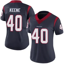 Houston Texans Women's Limited Navy Blue Team Color Vapor Untouchable Jersey (40 Dalton Keene)