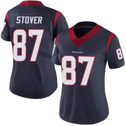 Houston Texans Women's Limited Navy Blue Team Color Vapor Untouchable Jersey (87 Cade Stover)