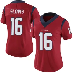 Houston Texans Women's Limited Red Alternate Vapor Untouchable Jersey (16 Kedon Slovis)