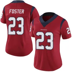 Houston Texans Women's Limited Red Alternate Vapor Untouchable Jersey (23 Arian Foster)