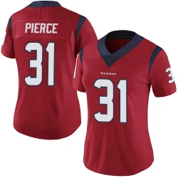 Houston Texans Women's Limited Red Alternate Vapor Untouchable Jersey (31 Dameon Pierce)