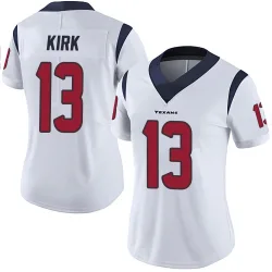 Houston Texans Women's Limited White Vapor Untouchable Jersey (13 Christian Kirk)