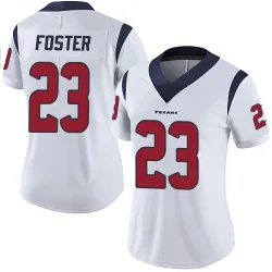 Houston Texans Women's Limited White Vapor Untouchable Jersey (23 Arian Foster)