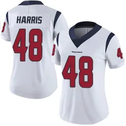 Houston Texans Women's Limited White Vapor Untouchable Jersey (48 Christian Harris)