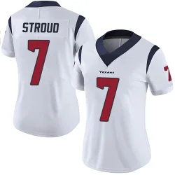 Houston Texans Women's Limited White Vapor Untouchable Jersey (7 C.J. Stroud)