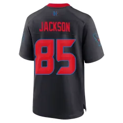 Houston Texans Youth Game Navy 2nd Alternate Jersey (85 Daniel Jackson)