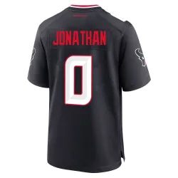 Houston Texans Youth Game Navy Team Jersey (0 Kingsley Jonathan)