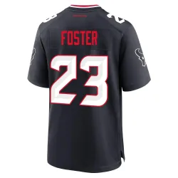 Houston Texans Youth Game Navy Team Jersey (23 Arian Foster)
