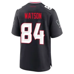 Houston Texans Youth Game Navy Team Jersey (84 Justin Watson)