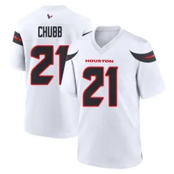 Houston Texans Youth Game White Jersey (21 Nick Chubb)